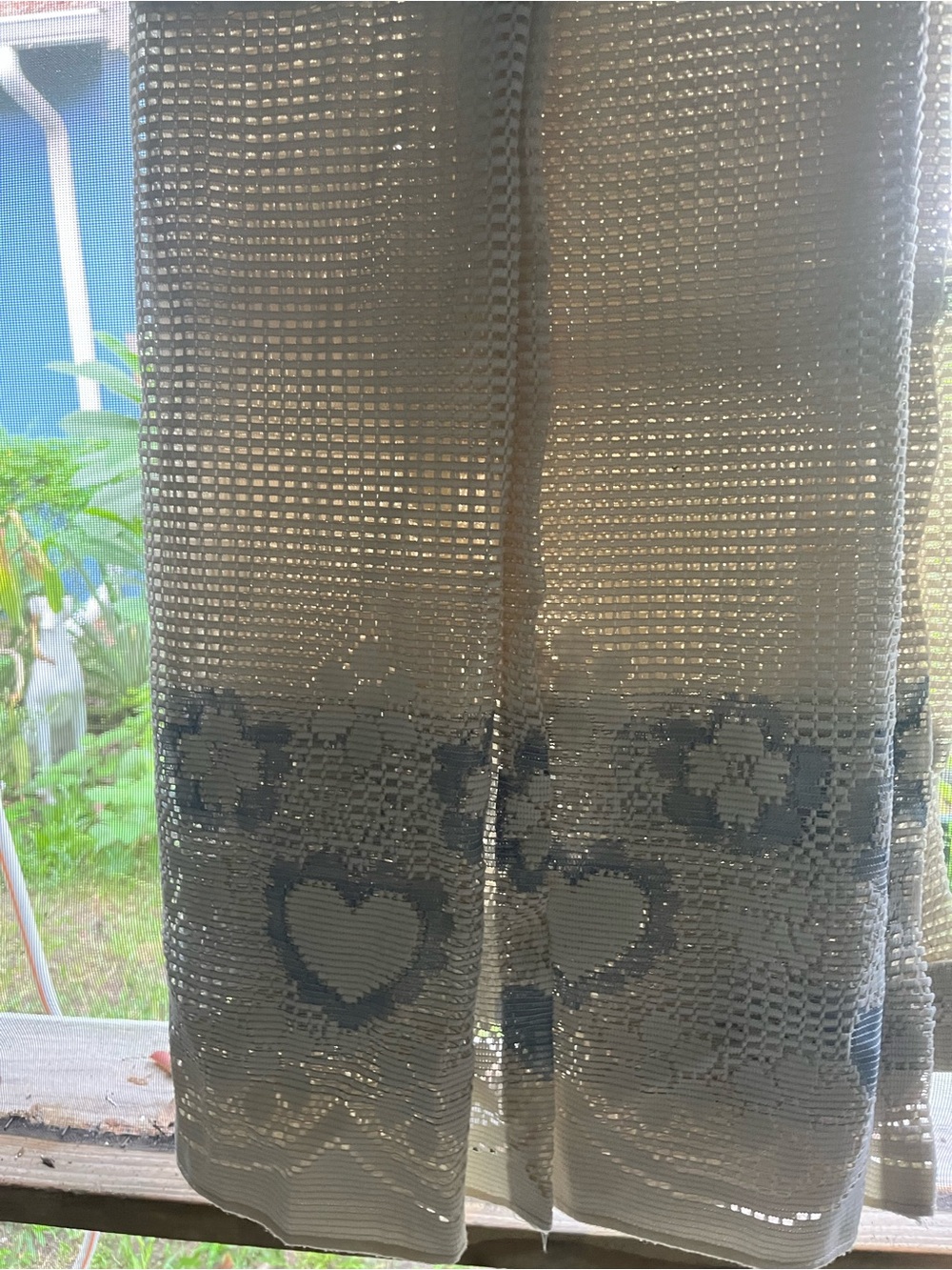 Patent Pending 1988 Louis Hornick + Co. Vintage Off White Curtains 2 Panels